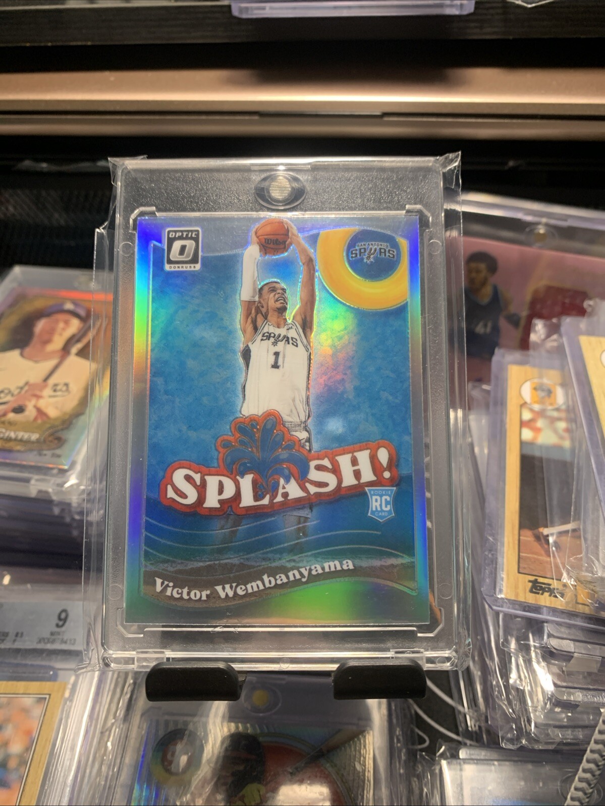 2023-24 Panini Donruss Optic - Splash Victor Wembanyama #6 Holo Prizm (RC)