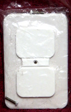 Toddler-Proof Outlet Protector 2-Pack. Can't Be Pulled Out or Opened