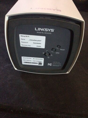 Linksys Velop AX4200 Tri-Band WiFi 6 Mesh System - White (MX4200) - Picture 3 of 4