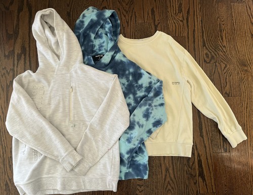 Zara / Hurley bundle of 3 boys hoodies Size 11-12