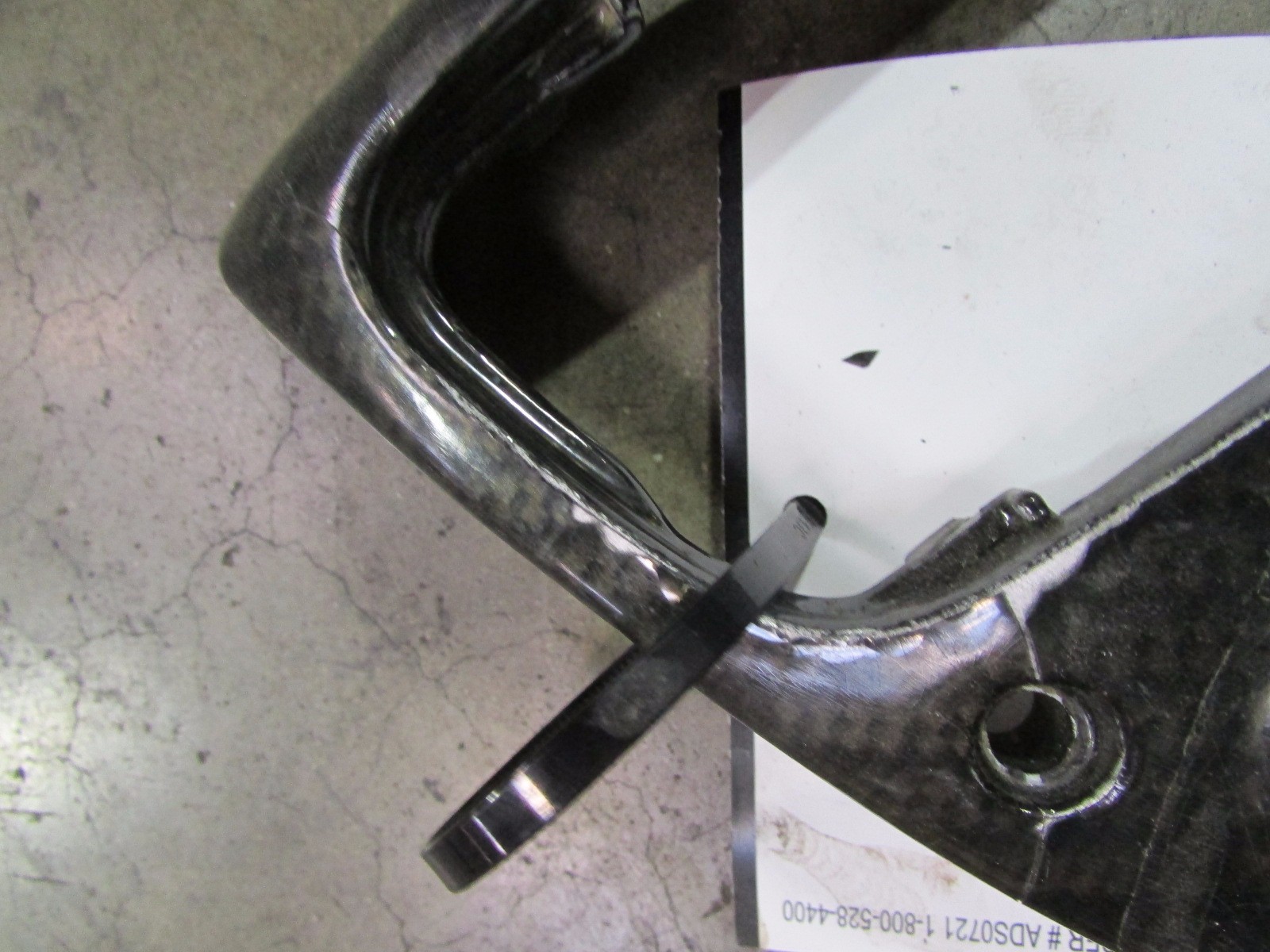 Ferrari 360, Radio Surround Bezel, Face Plate Carbon Fiber, Used, P/N 66122100