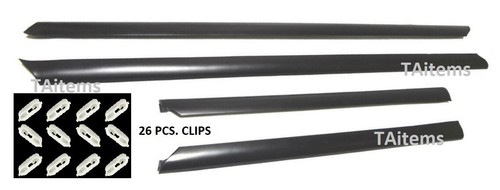 SET LEFT-RIGHT LOWER DOOR MOLDING TRIMS 4PCS. FOR AUDI A4 8D B5 1995-2001 - Picture 4 of 6