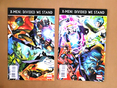 X-Men: Divided We Stand Complete 2008 Set High-Grade Marvel Lot of 2
