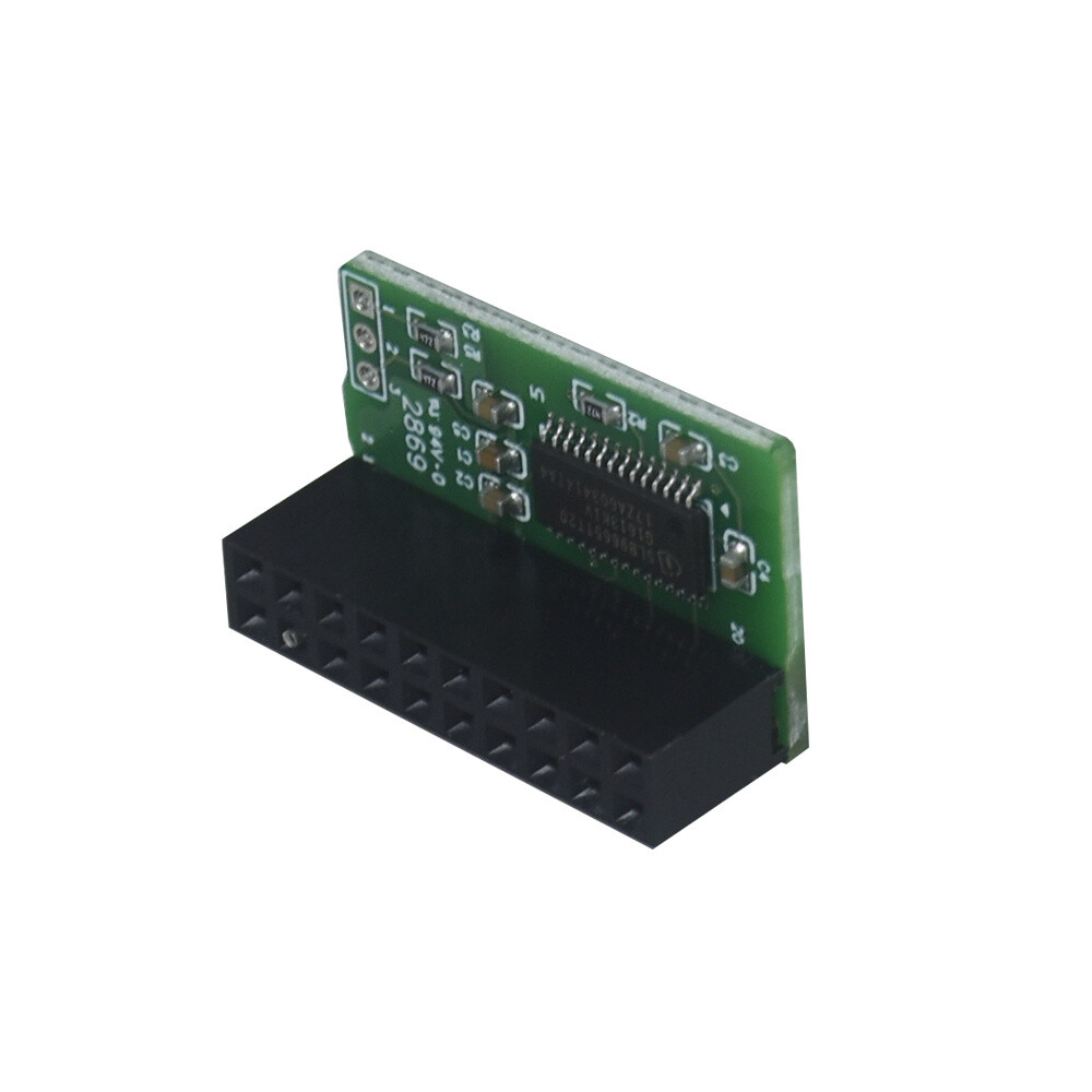 20-Pin TPM 2.0 Module For SuperMicro AOM TPM 9665V - Vertical Trusted Platform Module Security Chip