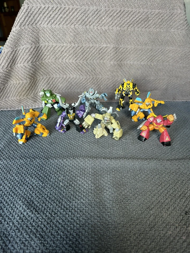 Transformers Playskool Heroes Rescue Bots 2006 2007 Lot Of 7 Hasbro+1 Added Bee - Image 2 of 4