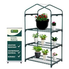 Greenhouse Shelving Racking 3/4 Tier Flower Staging Display Outdoor Garden Plant