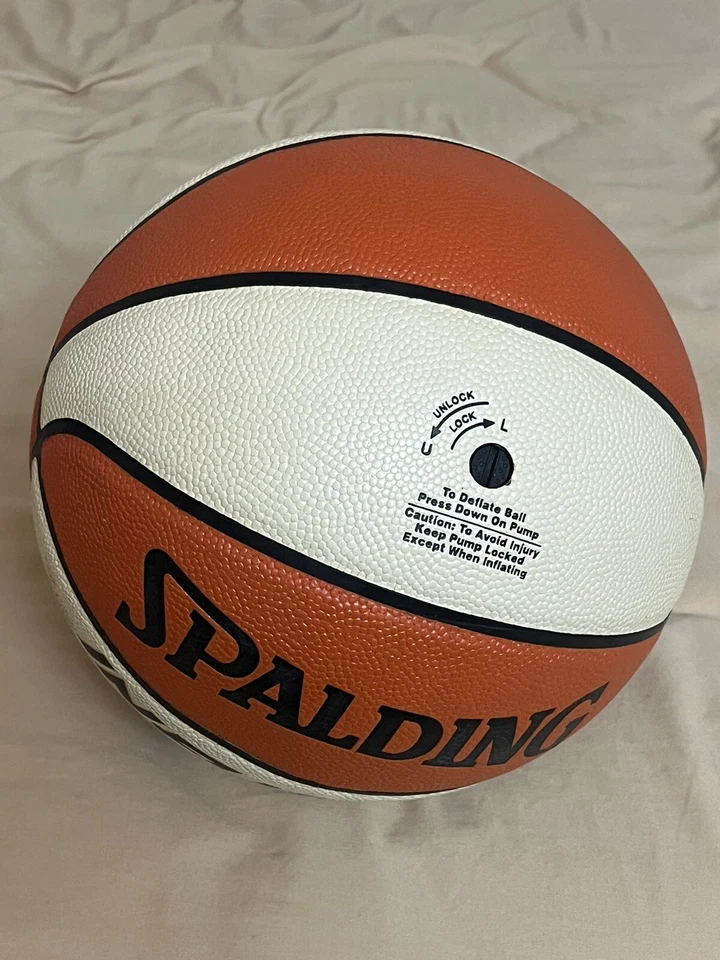 Lisa Leslie Autografiado Firmado WNBA LA Sparks Oficial Spalding Baloncesto NUEVO Foto 4 de 4