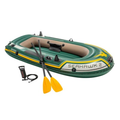 Intex Boot Seahawk 2 Schlauchboot Aufblasbarboot Ruderboot Sportboot Paddleboot