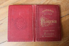 livret photographique percaline FLORENCE - 12 photos collées, ed. Jacquier, sd