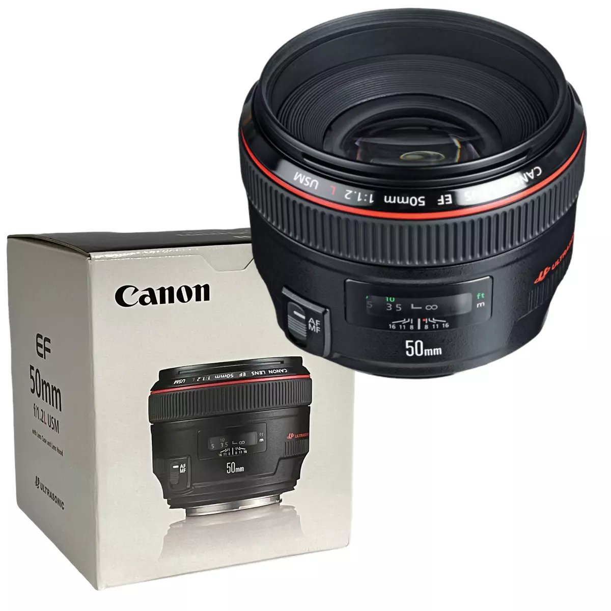 New Canon EF 50mm f/1.2 L USM Lens