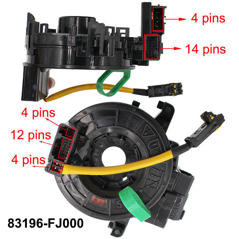 Spiral Cable Clock Spring FOR SUBARU XV 83196-FJ000 83196FJ000 Spiral Cable Clock Spring FOR SUBARU XV 83196-FJ000 83196FJ000