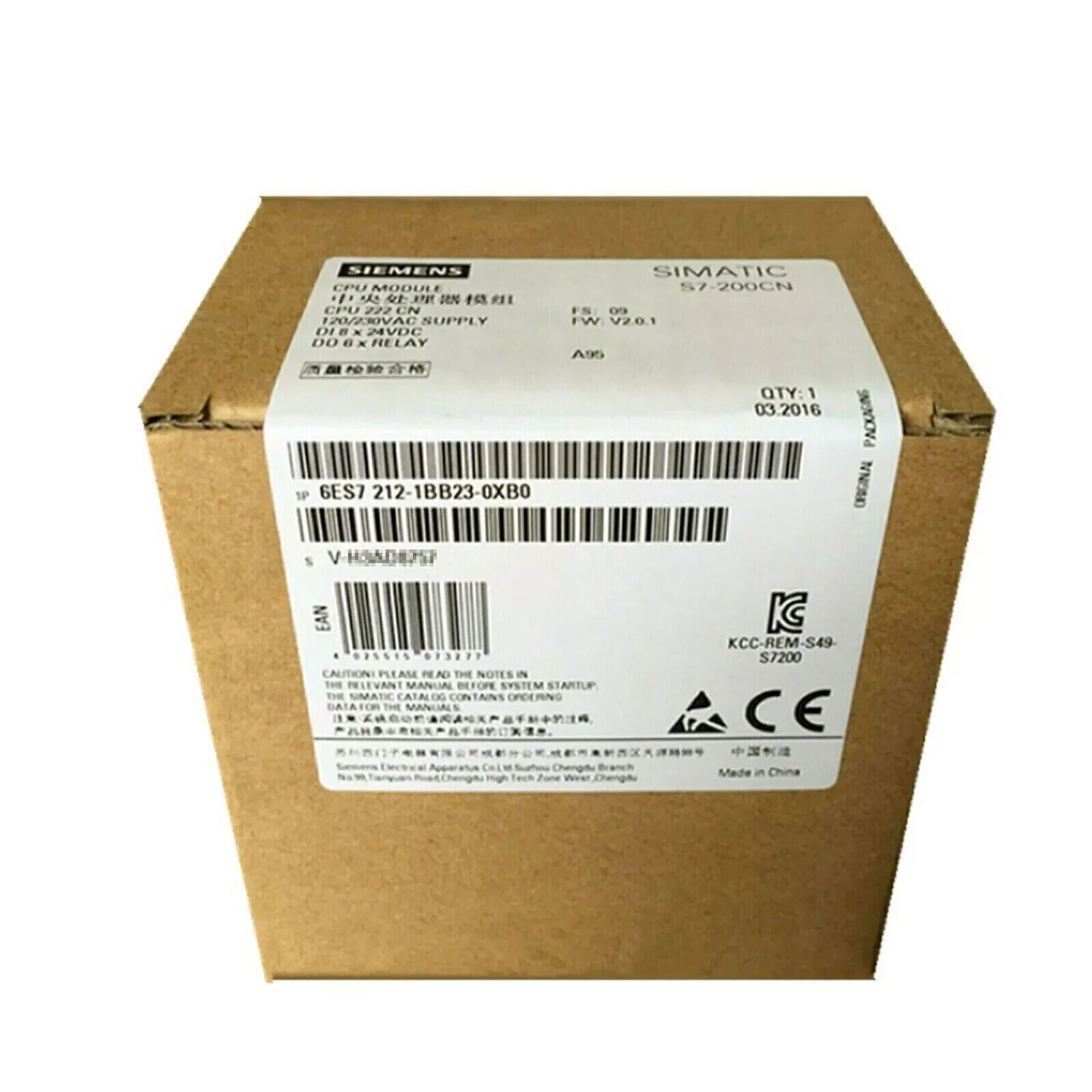 Siemens SIMATIC S7-200 CPU 222 COMPACT 6es7212-1bb22-0xb0 NEU In - Foto 11
