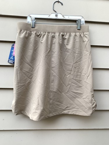 Nautica Girls NEW sz 16.5 School Uniform Performance Skort Skirt Khaki NWT $34 - Picture 14 of 14