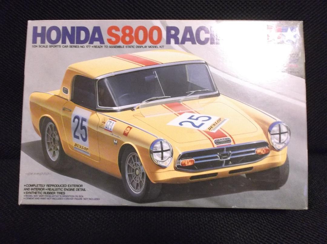 Tamiya 1/24 Honda S800 Racing Vw1966 Nsrr Unassembled Model Tamiya 1/24 Honda S800 Racing Vw1966 Nsrr Unassembled Model