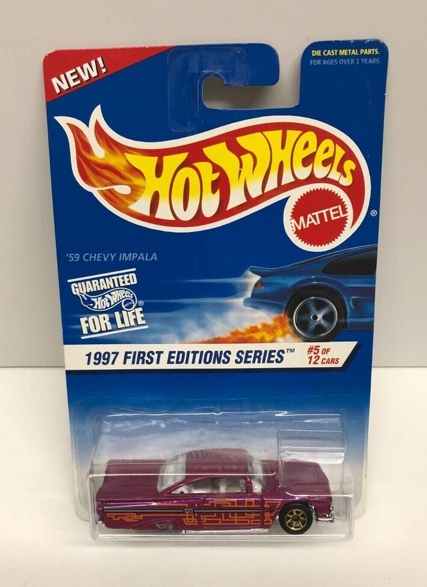 1997 Hot Wheels First Editions (7-Spoke Variant) '59 CHEVY IMPALA