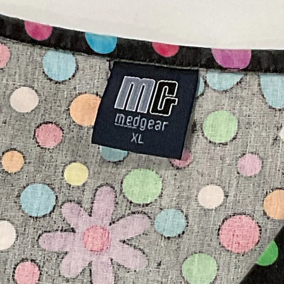 Conjunto Médico Mujer Talla XL Estampado Colorido Top Con Parte Inferior Dickies Azul Foto 3 de 4