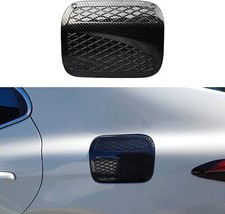 Gloss Carbon Fiber Print Fuel Tank Cover Trim Fits 18-22 Camry