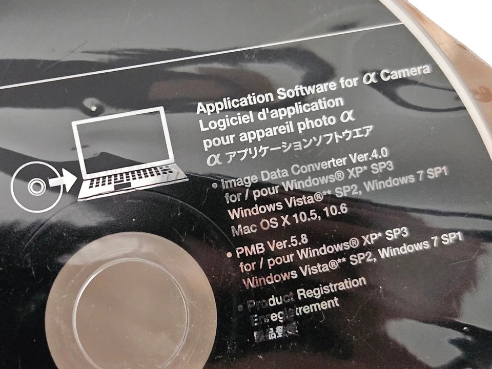 Sony Genuine Application Software for Alpha Camera CD-ROM ONLY - Image 2 of 3
