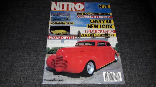 NITRO MAGAZINE N°70 - Chevy 40, Oldsmobile 51 cabriolet, Bel Air 56 leadsled - Bild 1 von 12