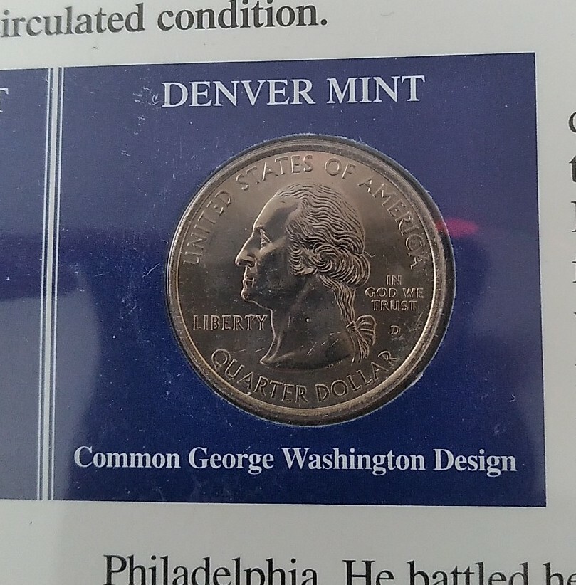 1999 Delaware 1787 The First State Quarter Dollar Coin (AMAZING