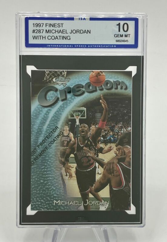 97-98 Topps Finest Michael Jordan Creators Base - Michael 97-98 Topps Finest Michael Jordan Creators Base - Michael