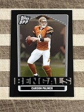 2007 Topps Draft Picks and Prospects Black Football Carson Palmer Card #41