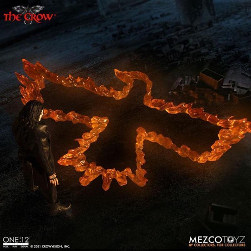 One:12 Collective Brandon Lee Eric Draven El Cuervo Action Figure THE CROW Mezco - Imagen 8 de 13