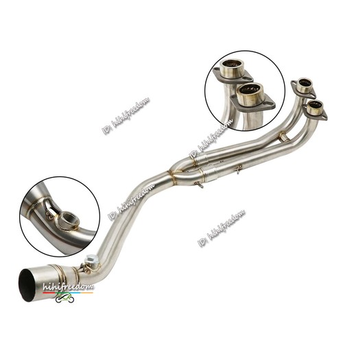 Slip On For Yamaha TMAX 530 500 2008-2016 Full Exhaust Header Pipe 570mm Muffler - Bild 12 von 12