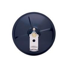 SCOSCHE BaseClamp 5" Round Convex Mirror Set With 2" Tube Clamps – For ATV, UTV, Side-by-Side Vehicles