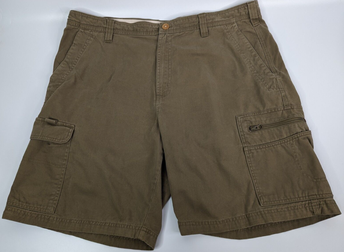 Barefoot Dreams Men's Knit Cargo Shorts Columbia Men's Tan