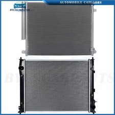 For 2016-2019 Honda Civic 2.0L Aluminum Radiator & AC Condenser Cooling Kit