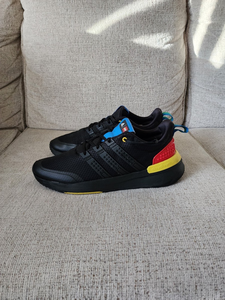 Adidas Racer TR21 LEGO Black Red Yellow Blue Sneaker Athletic