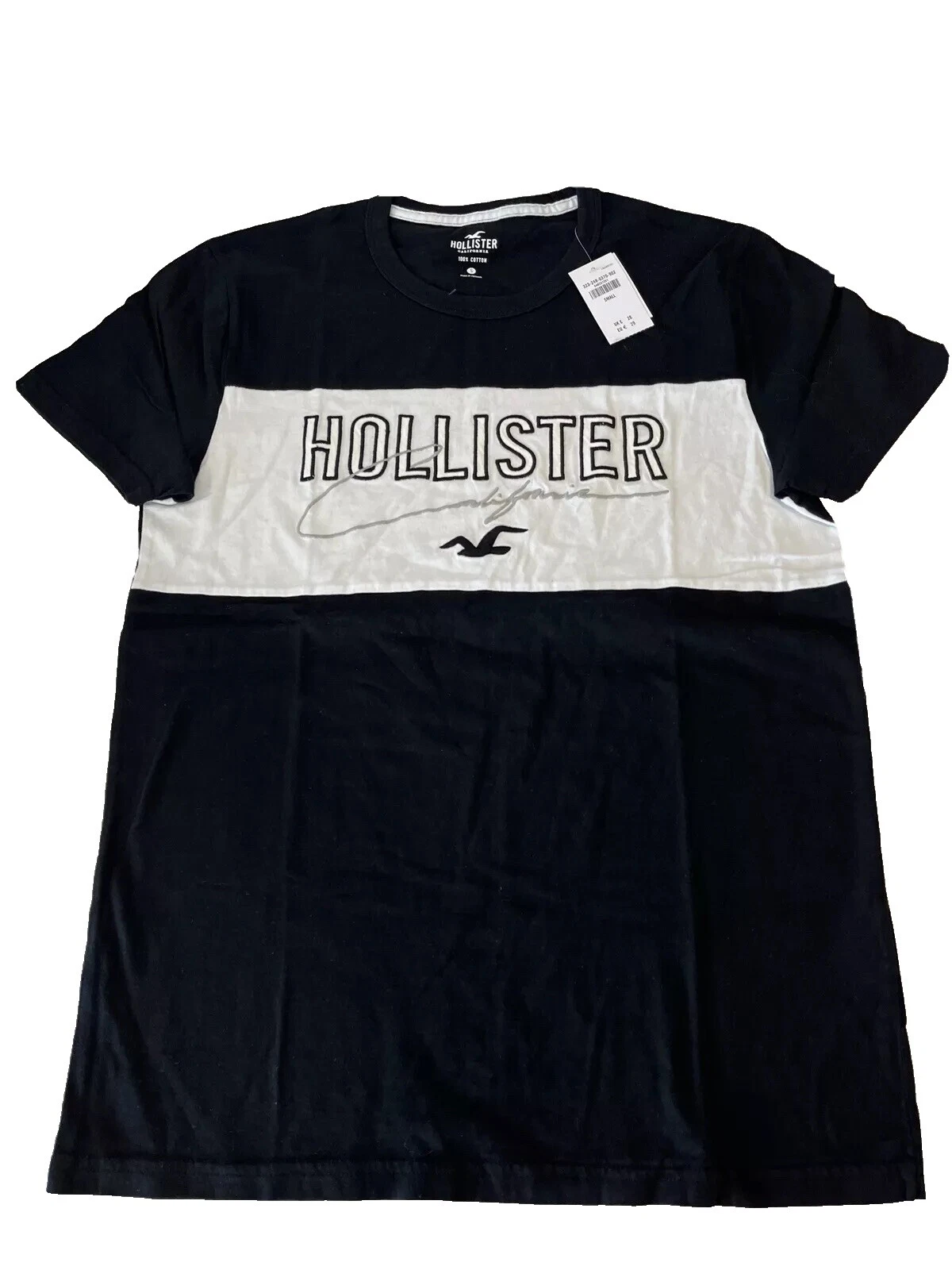 Hollister camisetas de algodón para hombres