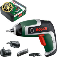 Bosch IXO 7 Cordless Electric Screwdriver Gun – 3.6V 10 Screwdriver Bits & Case