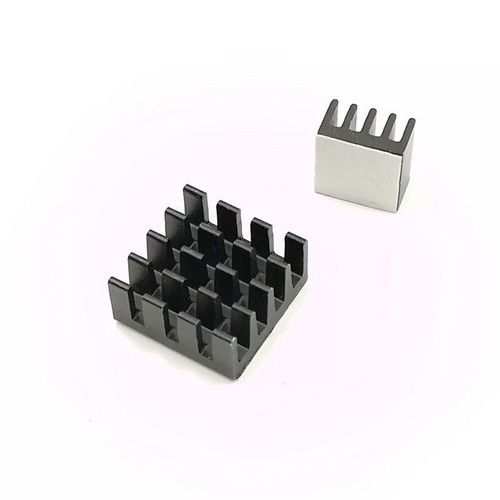 25x Heatsink Copper Aluminum Heat Sink Radiator Cooler For Raspberry Pi 2/3 B+ - Afbeelding 3 van 9