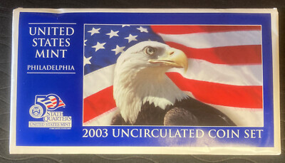 2003 Philadelphia United States Mint Uncirculated Coin Set | eBay