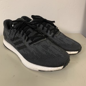Adidas Mens Pureboost DPR BB6291 Black Running Shoes Lace Up Low Top Size  11 | eBay