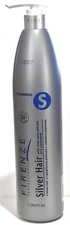 FIRENZE PROFESSIONAL SILVER HAIR WITH ALOE VERA  1 SHAMPOO LARGE 1 L(33.8 FL OZ)