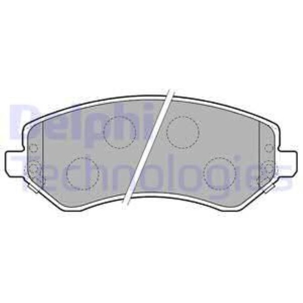 Delphi BremsbeläGe Vorne FüR Chrysler Voyager IV Voyager/Grand Jeep Cherokee-image