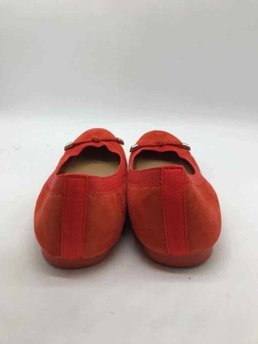 Pre-Owned Kelly & Katie Orange Size 8.5 Ballet Flats - Picture 3 of 6