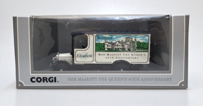 CORGI BALMORAL THORNYCRAFT VAN QUEEN'S 40TH ANNIVERSARY 97155