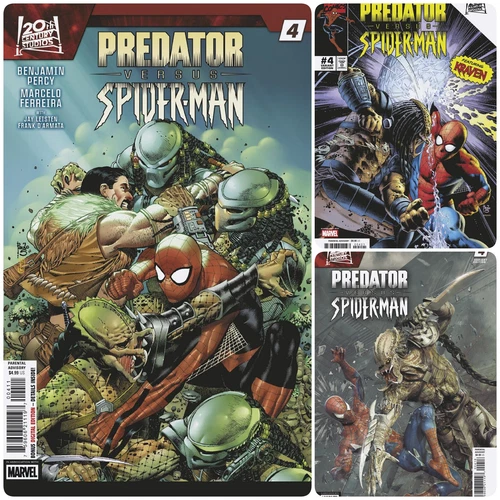 Predator Vs. Spider-Man #4 **COVER SELECT** OPEN & [1:25] PRE-SALE 07/16/2025