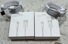 2-Pack OEM Fast Charger Cable Cord For iPhone 5 6 7 8 X 11 12 13 14 Pro Max 6FT
