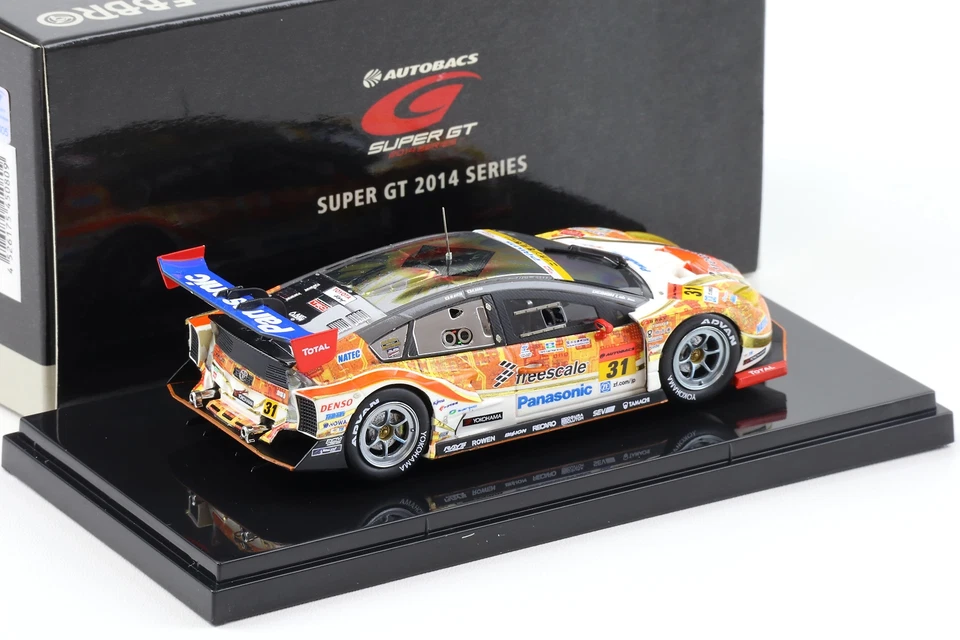 1:43 Ebbro Toyota Prius Eccellente GT300 Ogt Panasonic 2014 #31 Nitta / Saga - Immagine 2 di 3