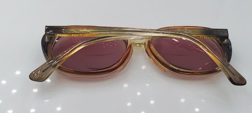 Vintage Rodenstock Silvana Brown Translucent Oval Sunglasses FRAMES ONLY - Picture 6 of 6