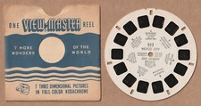 Vintage View-Master reel 517 Mexico City and Vicinity Mexico 1948