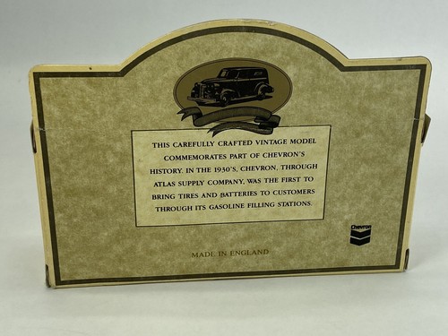 Réplica fundida a presión de Chevron furgoneta Chevy de cero, camión de aceite de motor RPM, modelo A Ford - Imagen 15 de 16