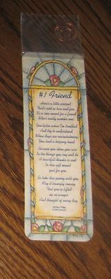 #1 Friend - Coin Bookmark - Dicksons - 1995 | eBay