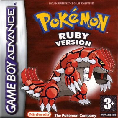 Nintendo GameBoy Advance - Pokemon Rubin Edition / Ruby ITA Modul NEUWERTIG