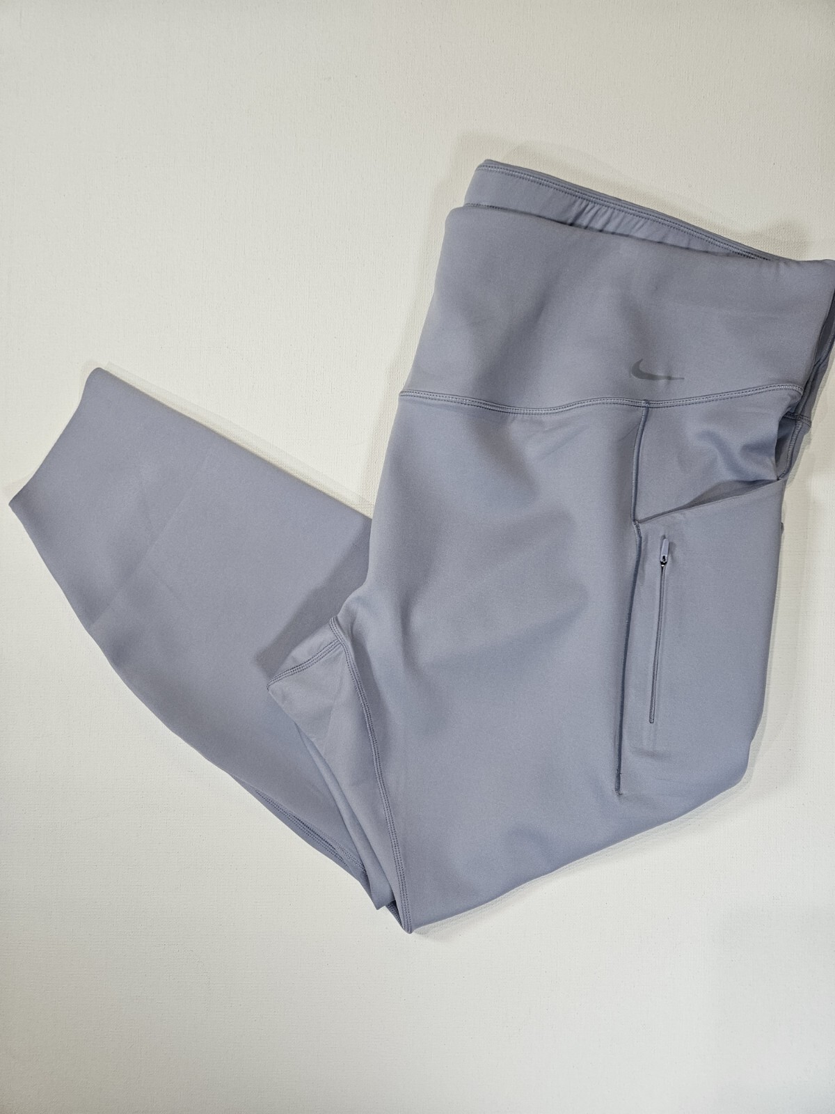 Nike Yoga Pants Go Dri-Fit Womens 3X Lavender High Rise Firm Support Activewear-image